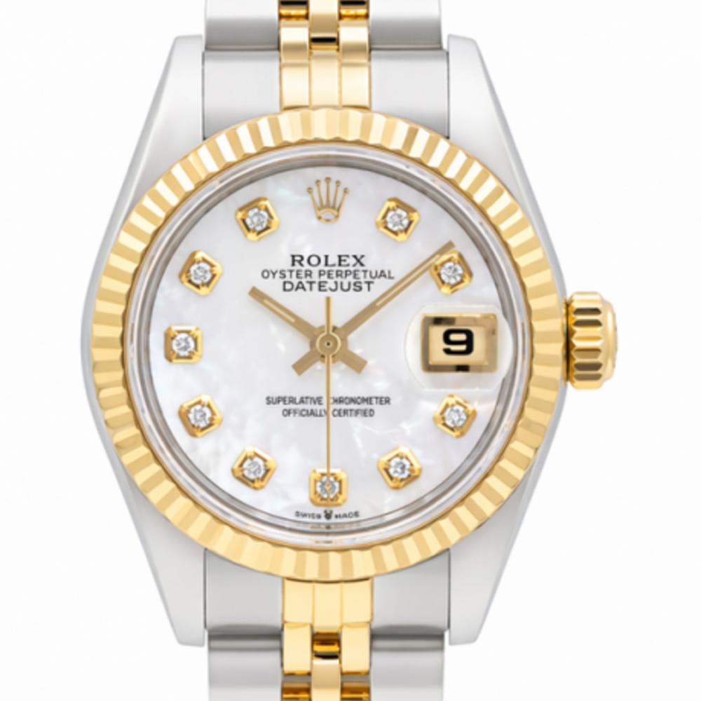 Rolex Datejust MOP 26MM 69173 Two Tone Watch